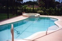 Swim Pool Renovation, spa, tan shelf, deck, coping & interior surface