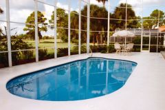 swimming pool interior, tile and coping