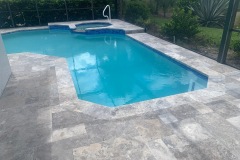 interior, travertine, coping, tile
