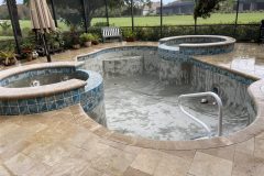 tile and travertine