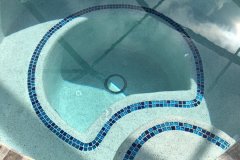 spa interior, tile, coping